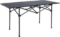 ULN - Neloheac Outdoor Folding Table 4 Foot Black