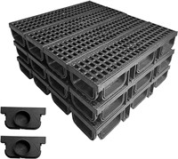 HDPE Trench Drain Syste- Channel Drain with Grates