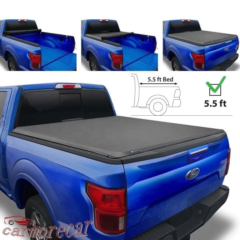USED - 5.5' Roll Up Truck Bed Tonneau Cover 5.5ft
