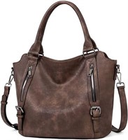CLUCI Satchel Bags for Women Soft Leather Purses H