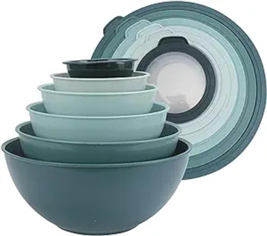 ULN - COOK WITH COLOR Mixing Bowls with TPR Lids -