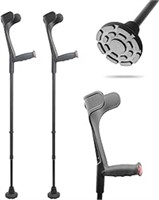 USED - KMINA - Crutches Adults (x2 Units, Open Cuf