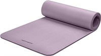 USED - Retrospec Solana Yoga Mat 1/2" Thick w/Nylo
