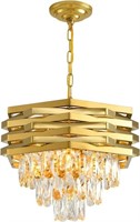 USED - AKDXIRUN Modern Crystal Chandeliers for Din