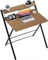 GreenForest Folding Desk No Assembly Required, Com