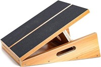 StrongTek Professional Wooden Slant Board, Adjusta