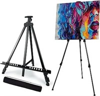 ULN - Artify 67 Inches Double Tier Easel Stand, Ad