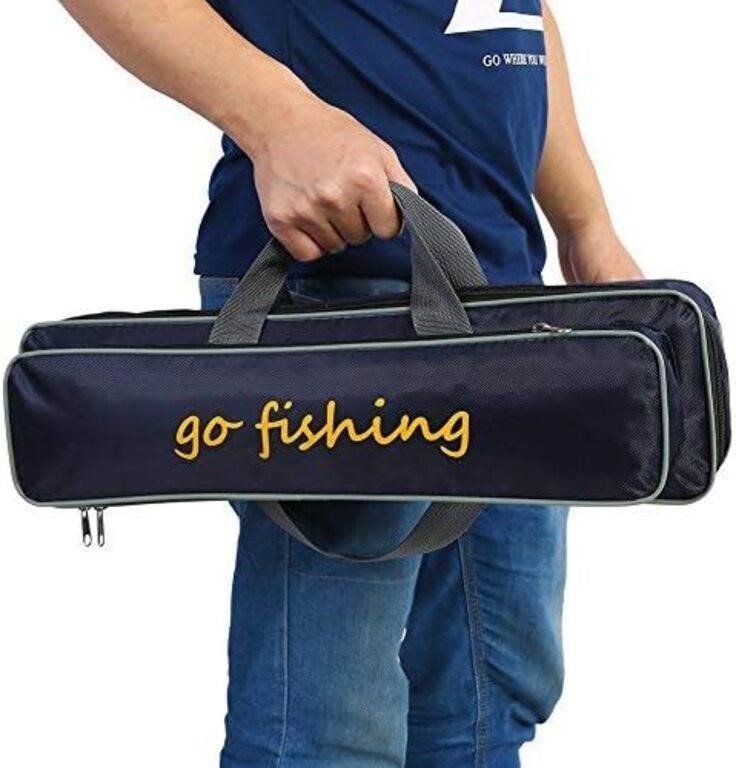 Fishing Rod Case Carrier Bag Portable Waterproof F