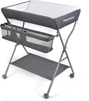 Colour: Dark Grey- Maydolly Diaper Changing Table
