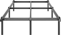 Size: Queen - JOM Metal Bed Frame Rails Bedframe f