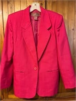 Vintage Worthington Pink Blazer Size 10