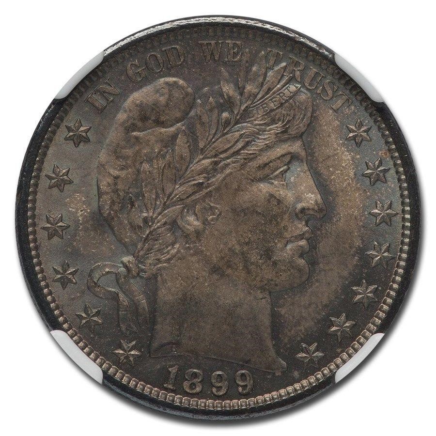 1899 Barber Half Dollar MS-65 NGC