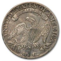 1813 Bust Half Dollar XF