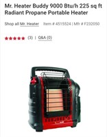 Mr.Heater Portable Buddy 9000BTU Heater