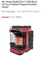 Mr Heater Buddy Flex 11000BTU Heater