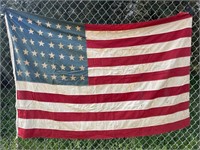 Eagle American flag approx. 64x42