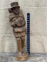 Large wooden statue