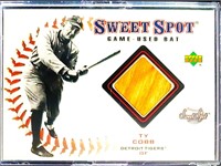2001 Sweet Spot Ty Cobb Game Used Bat Relic