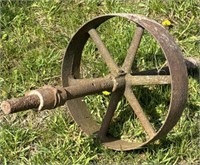 Metal wheel 18in