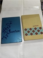 1966 & 1967 QUANTUM YEARBOOKS