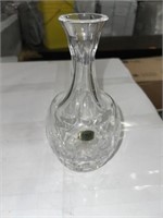 HAND BLOWN CRYSTAL DECANTER