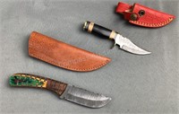 Handmade Custom Damascus Steel Knives