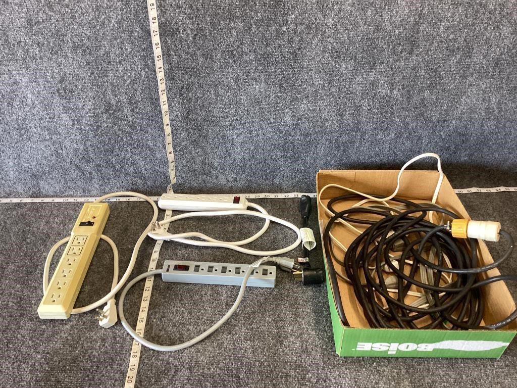 Power Strip and Extension Cables