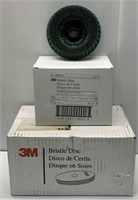 Case of 10 3M 4.5" Bristle Discs - NEW