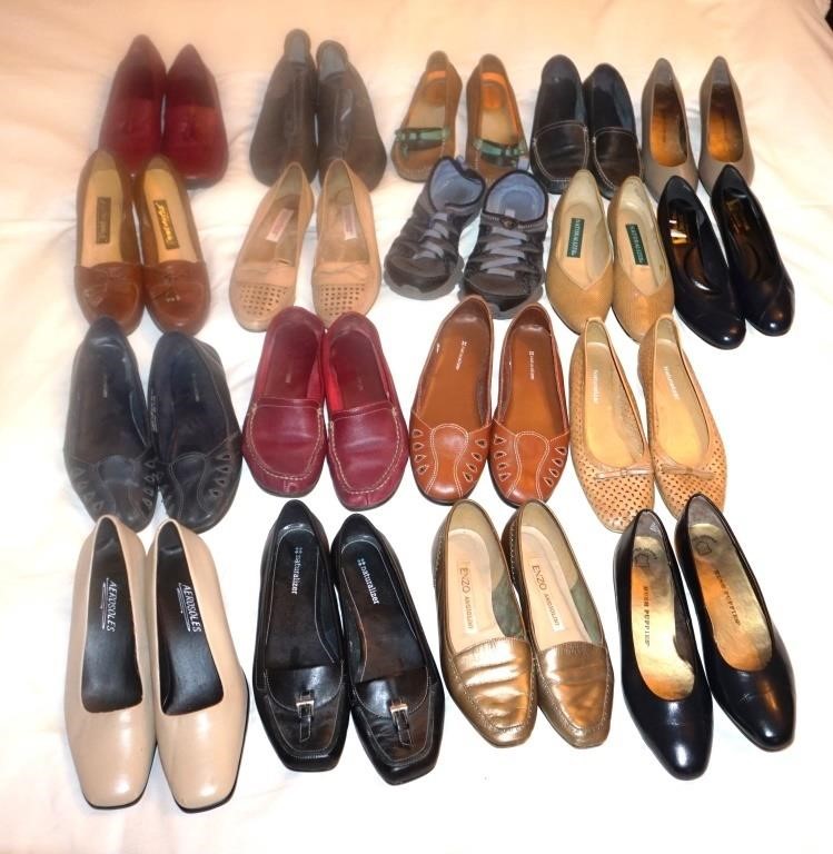 lot of ladies shoes sz.  5  1/2 - 6