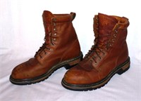 Mens Rocky leather boots sz 8 1/2