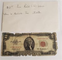 1953 A * Red Seal  $2 Bill