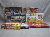 Lot Of Vintage Assorted Family Board Games