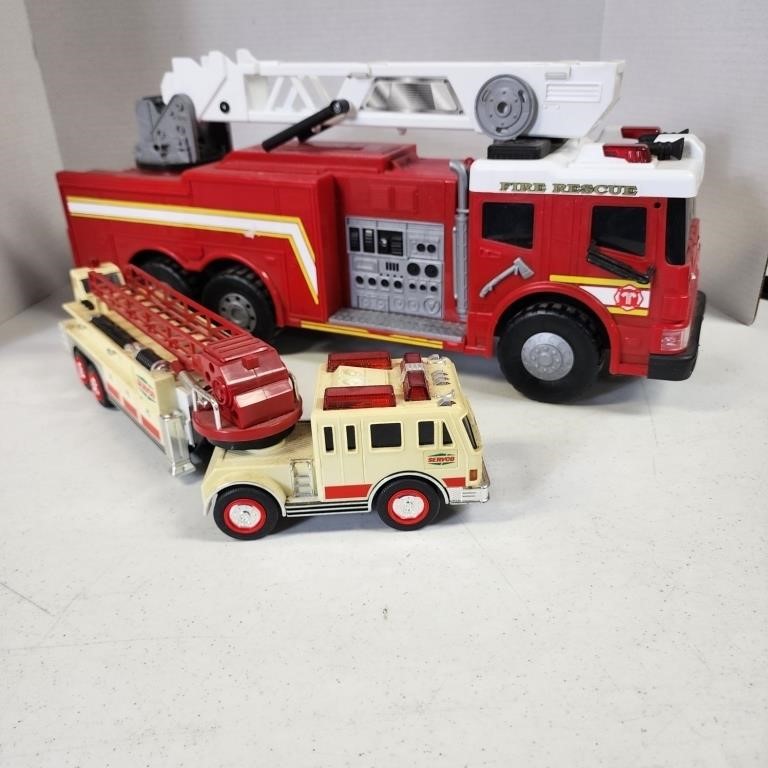 Servco Fire Truck. Plastic  lights are