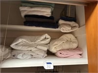 Assorted Bedding & Towels