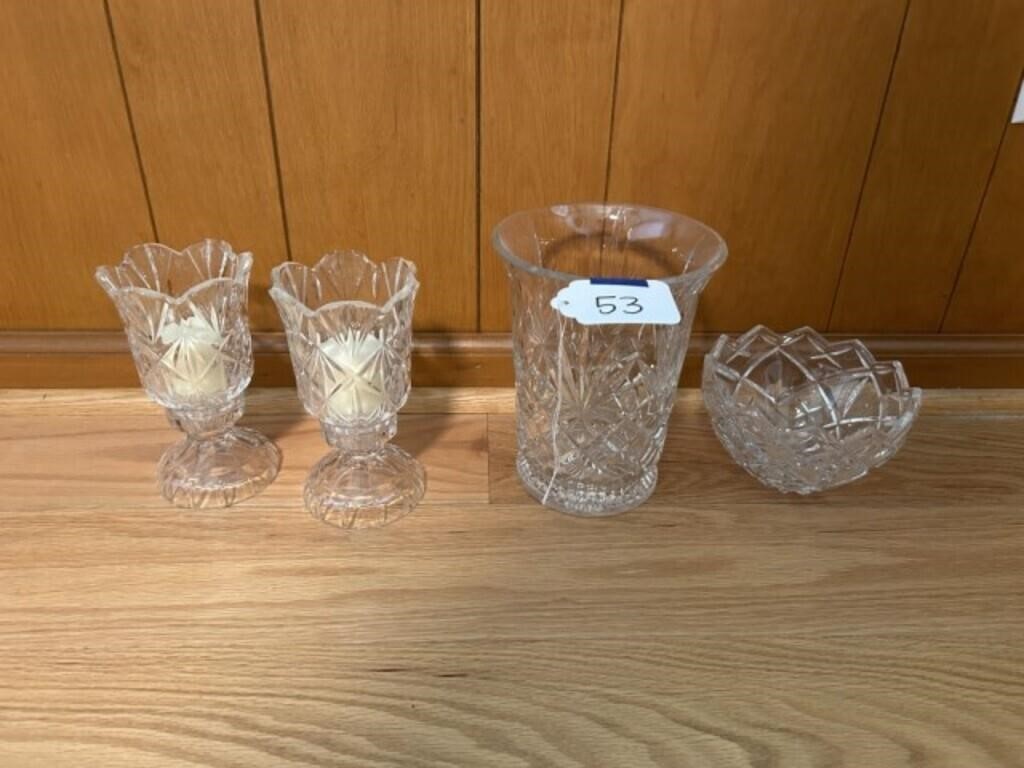4-Piece's of Glassware