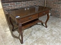 Antique Library Table 47"x 30"x 30"