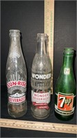 3 Old Bottles