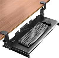 Ergo Adjustable Clamp-On Keyboard Tray - NEW