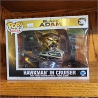 Large Funkp Pop Hawkman in Cruiser