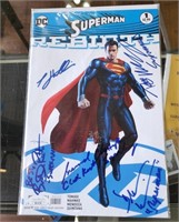 Superman #1 multiple Signatures 2016