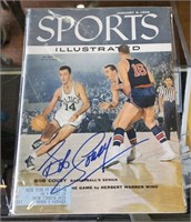 Sports Illustrated 1956 Signed Bob Cousy