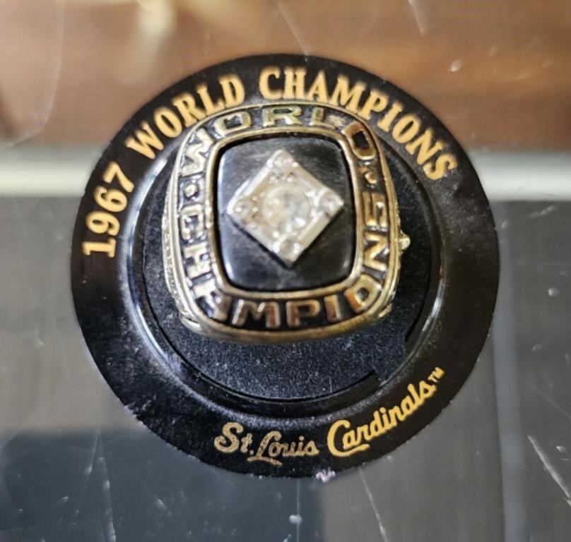 1967 St Loius Cardinals Replica World Series Ring