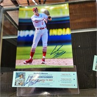 Colson Montgomery Signed Picture and Event Ticket
