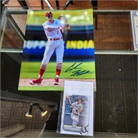 Colson Montgomery Signed Picture and Baseball