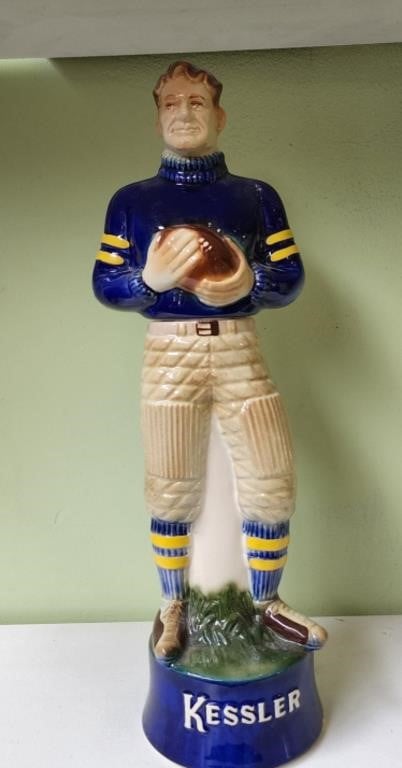 Kesler the Football Player Decanter 16i nches