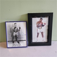 Signed John Fullmer and Larry Holmes