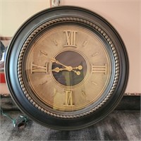 Battery Operated Wall Clock, 24in Round