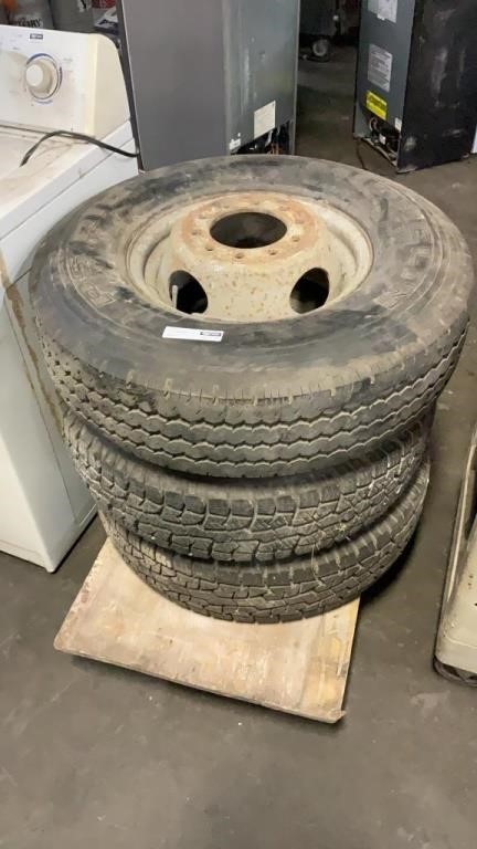 1 LOT, 3 Assorted Tires **CONDITION UNKNOWN**