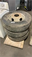 1 LOT, 3 Assorted Tires **CONDITION UNKNOWN**