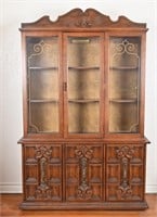 Vintage Lighted China Hutch